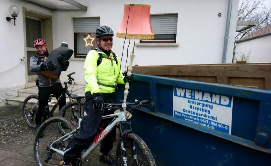 Fahrrad Schaltung Eingefroren